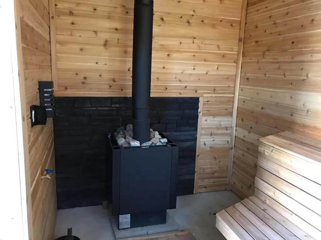 sauna wood stove
